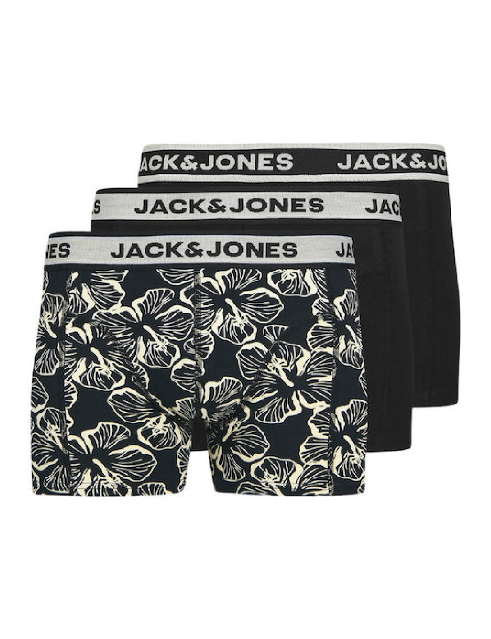 Set Boxeri 3 perechi Jack&Jones, negru