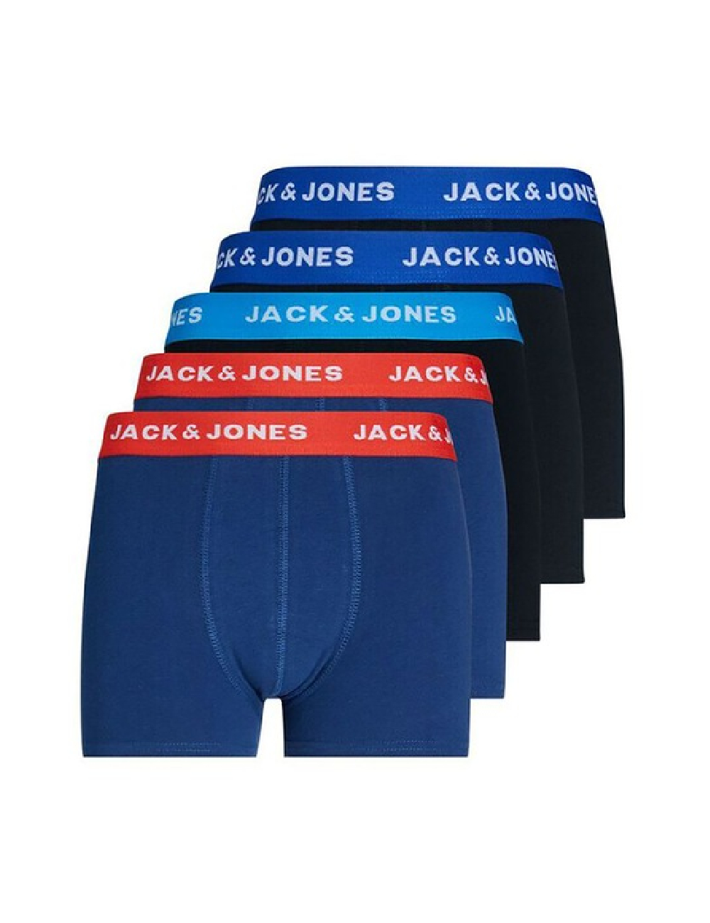 Set Boxeri 5 perechi Jack&Jones, mix culori