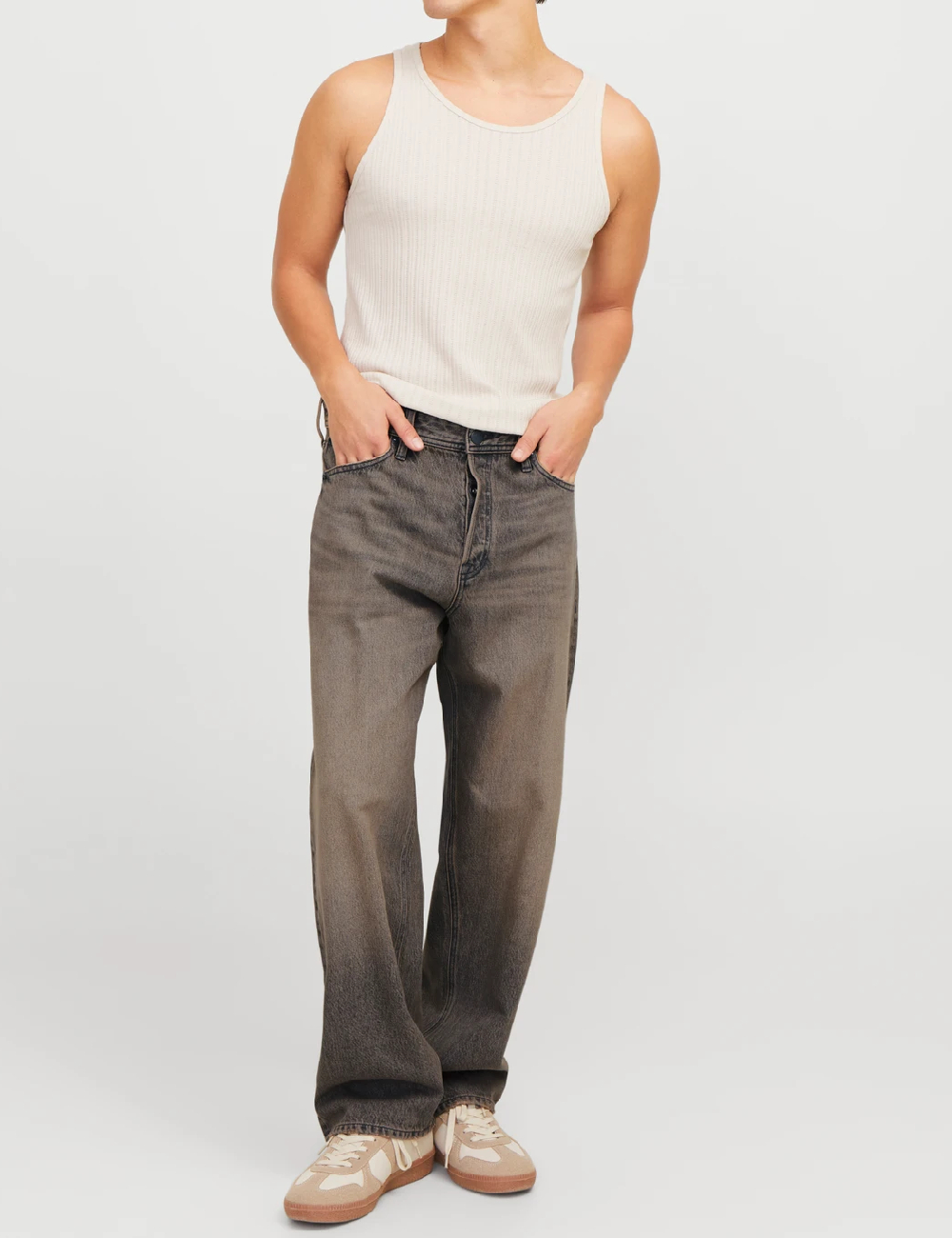 Blugi Jack&Jones, ruginiu