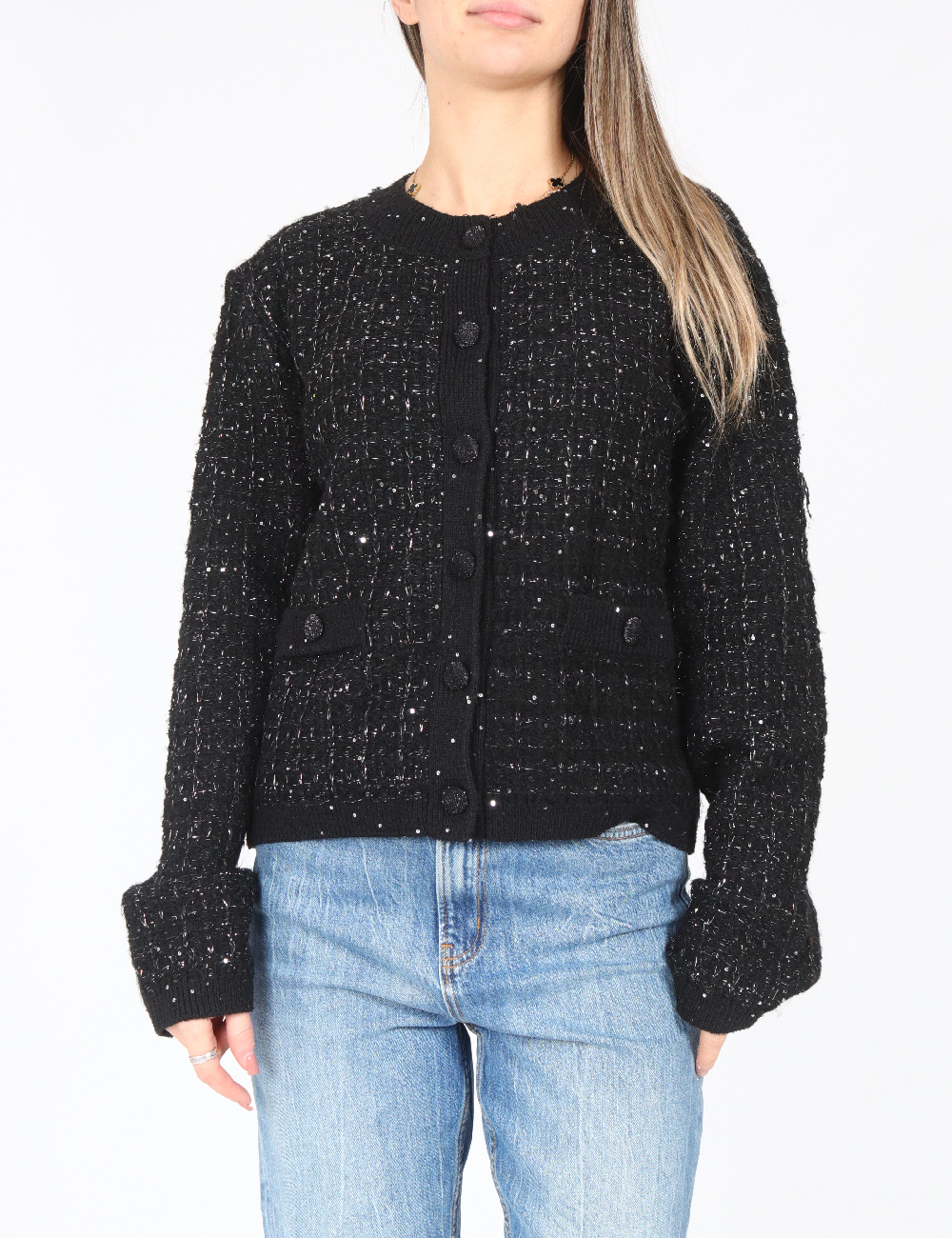 Cardigan C&A, negru