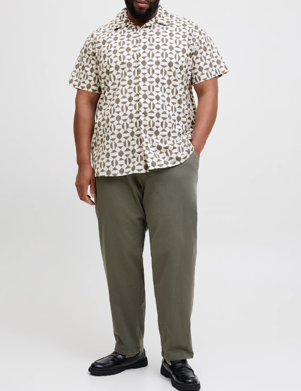 Camasa Jack&Jones Plus Size Men, mix culori