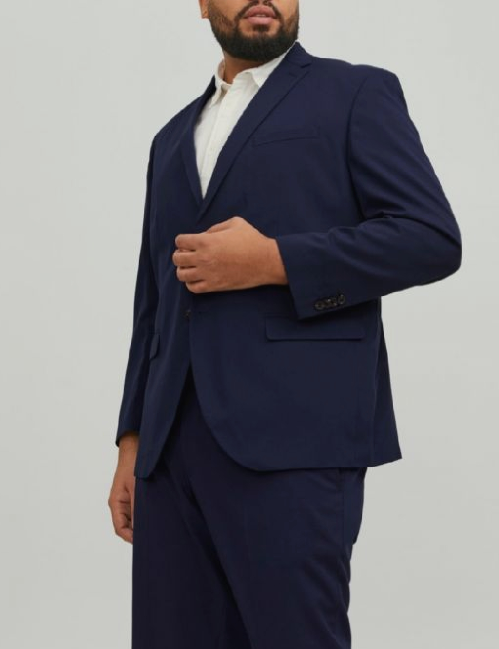 Sacou Jack&Jones Plus Size Men, bleumarin