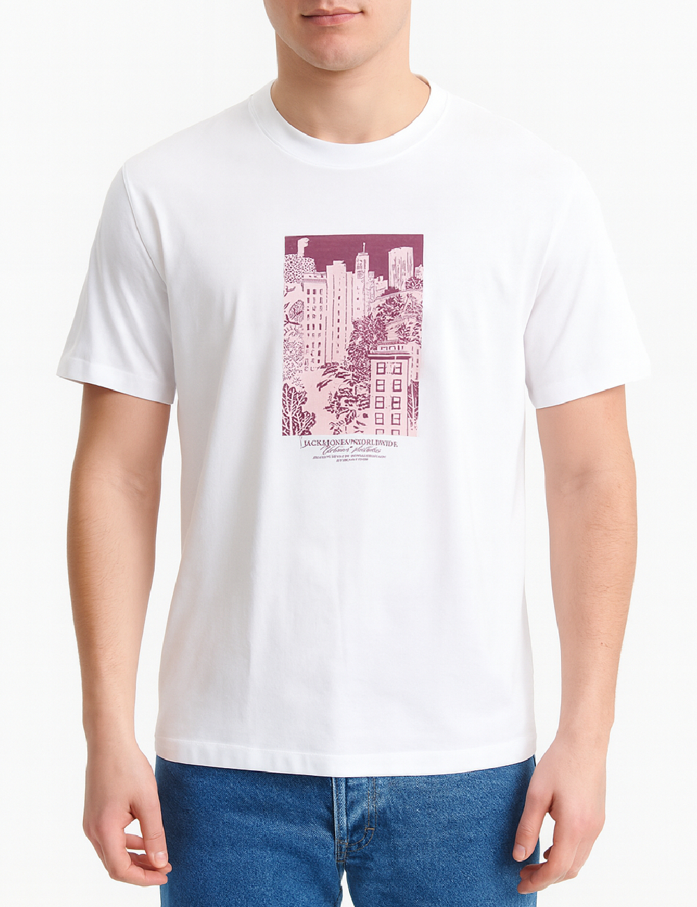 Tricou Jack&Jones, alb