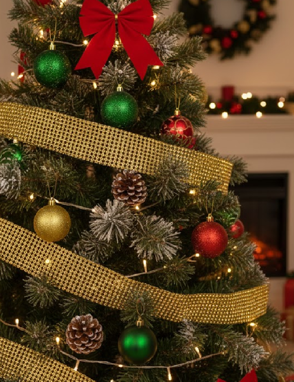 Accesoriu decorativ Hobby Flora, auriu