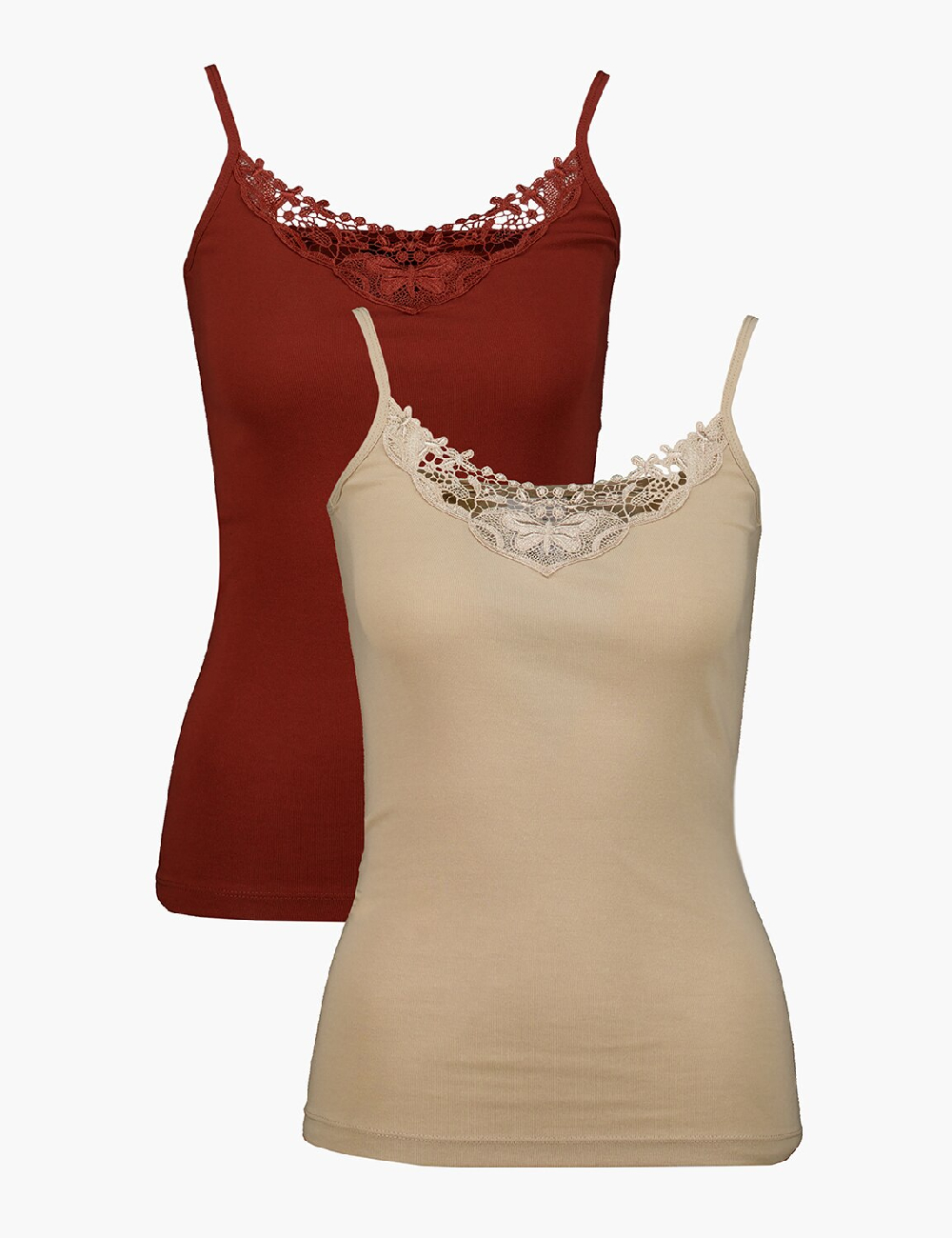 Set Maiouri 2 bucati Only, crem/maro