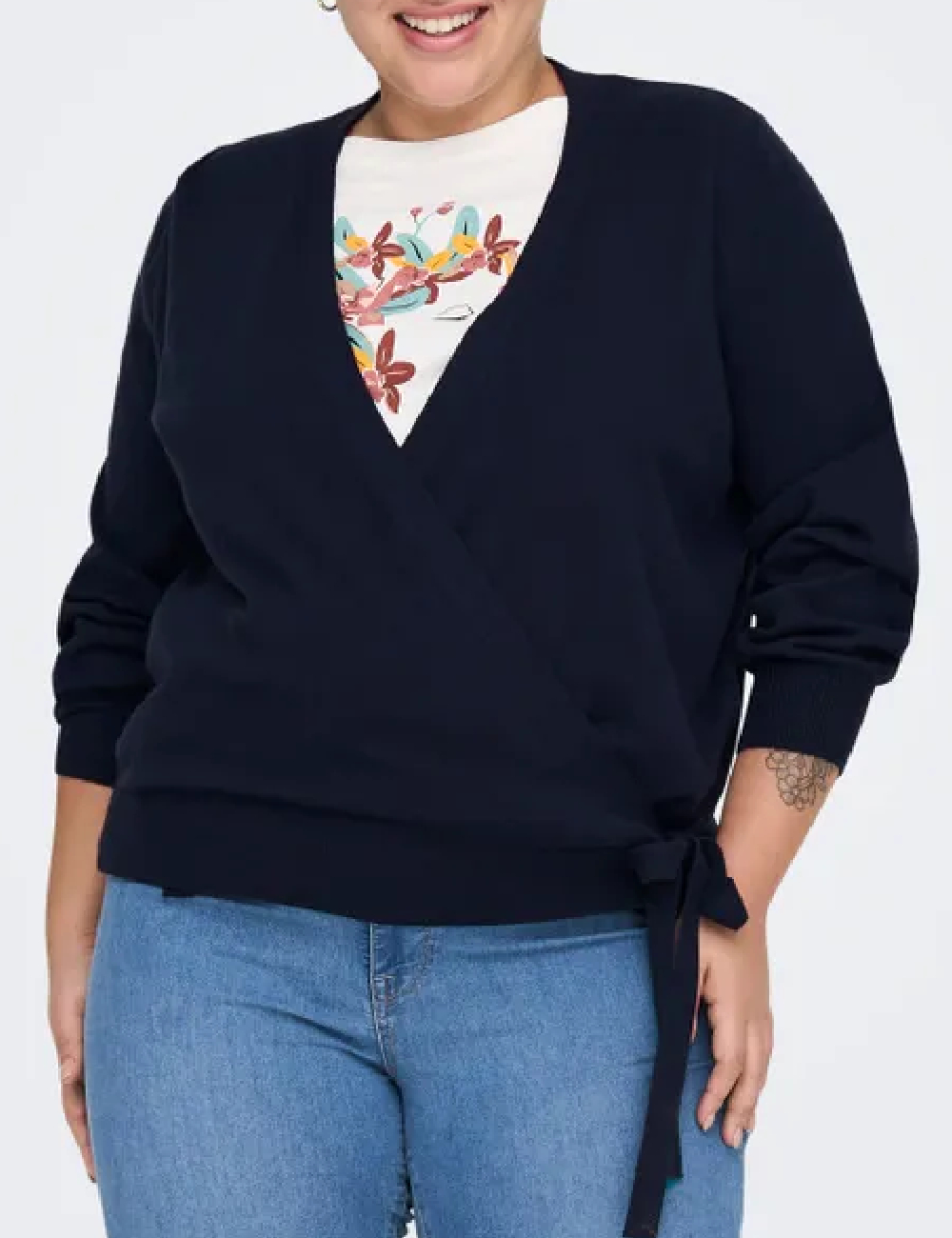 Cardigan Only Carmakoma, bleumarin