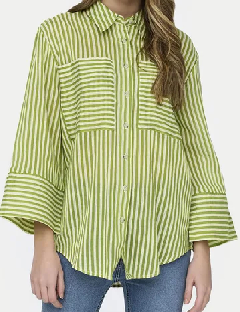 Camasa Jacqueline de Yong, verde