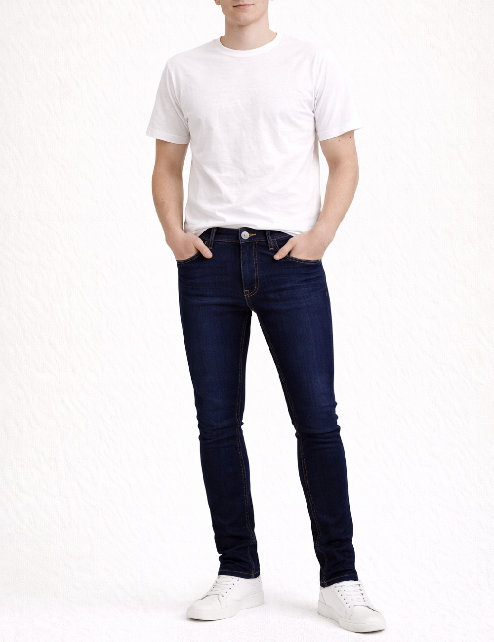 Blugi Bershka, bleumarin