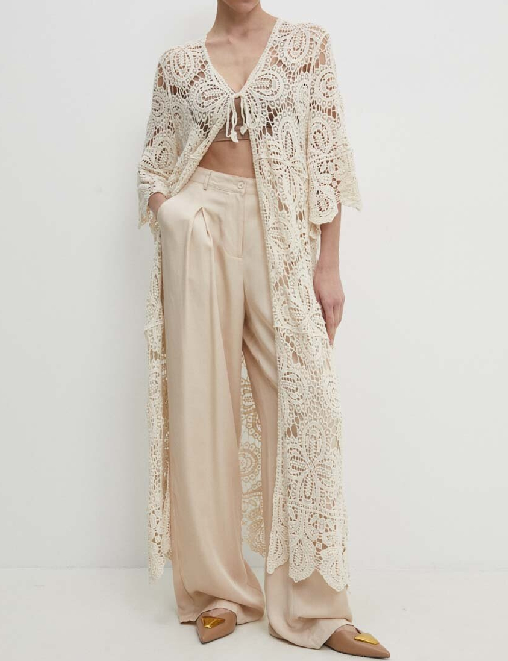 Kimono Answear LAB, crem