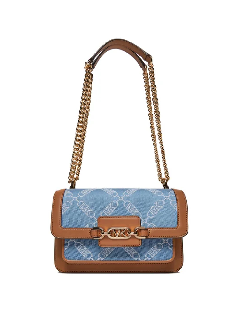 Geanta Michael Kors, maro/albastru