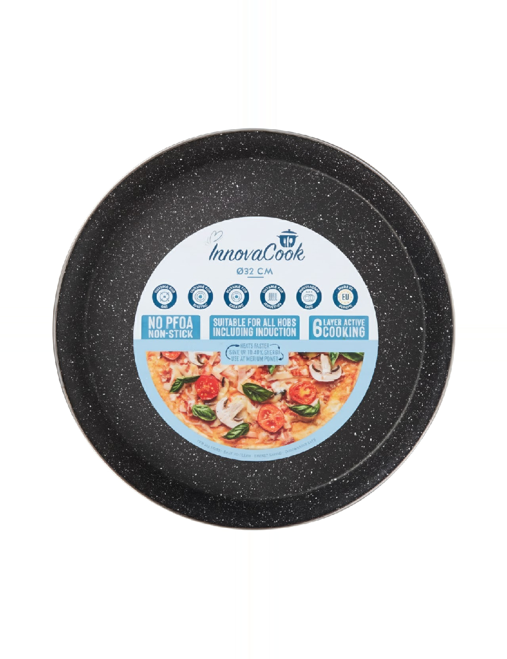 Tava de copt InnovaCook, negru