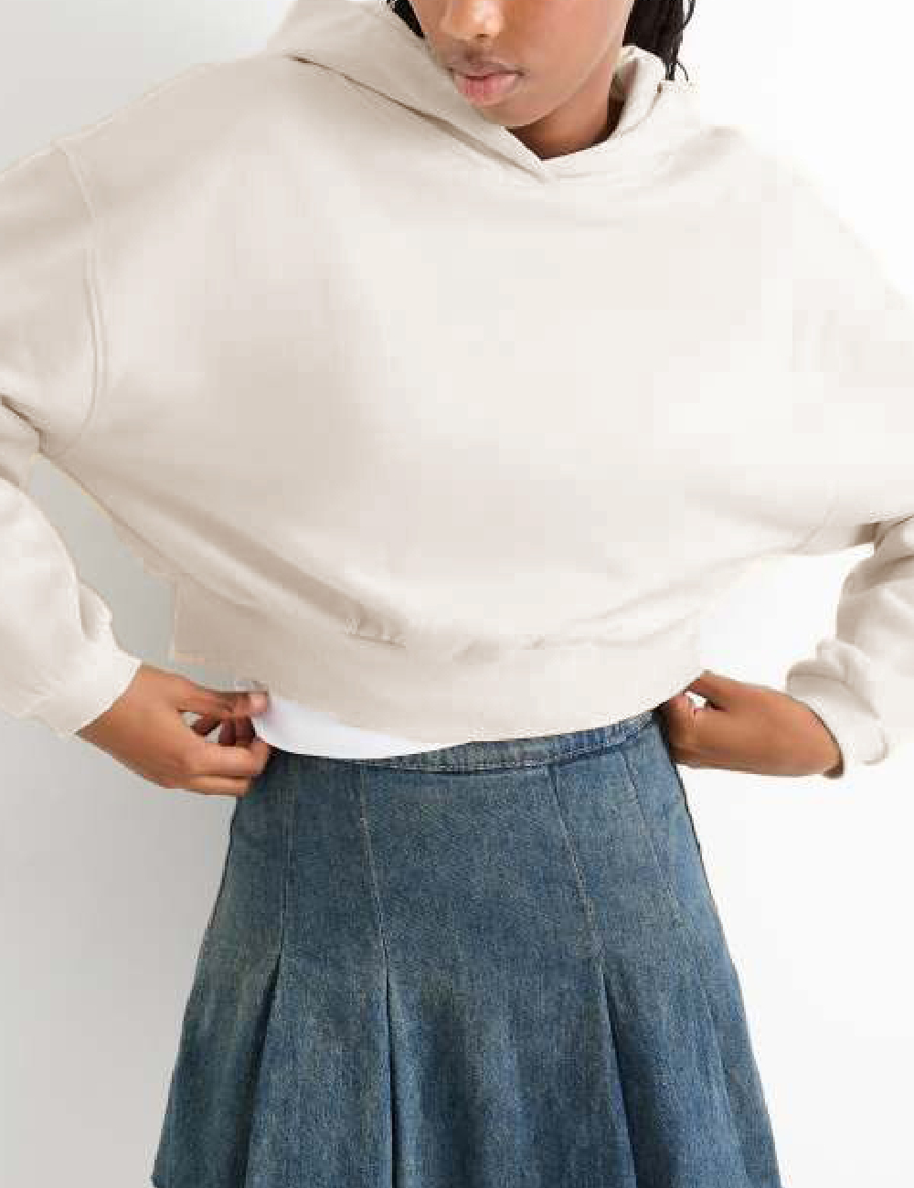 Hanorac C&A, gri deschis