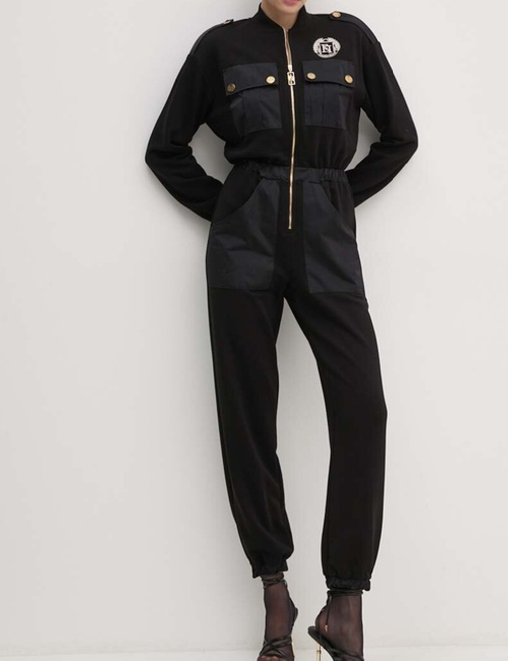 Salopeta Elisabetta Franchi, negru
