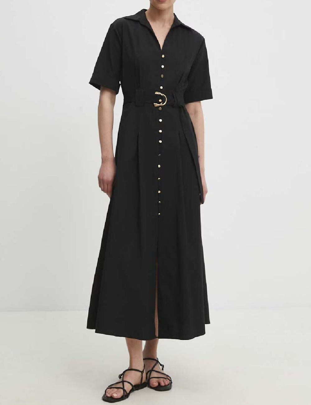 Rochie medie Answear LAB, negru