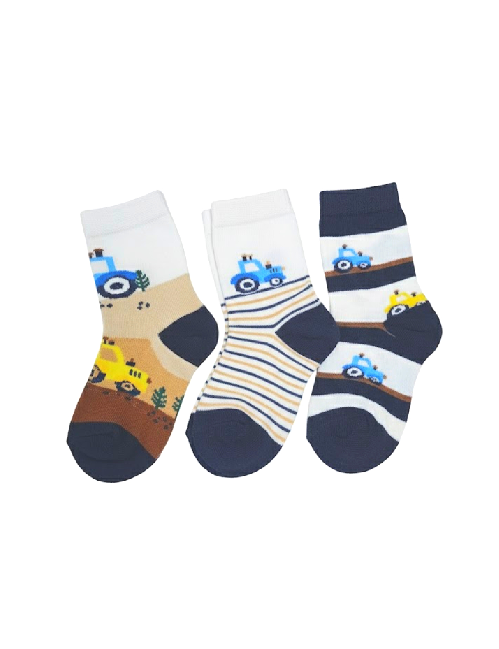 Set sosete 3 perechi Cozzi, mix culori