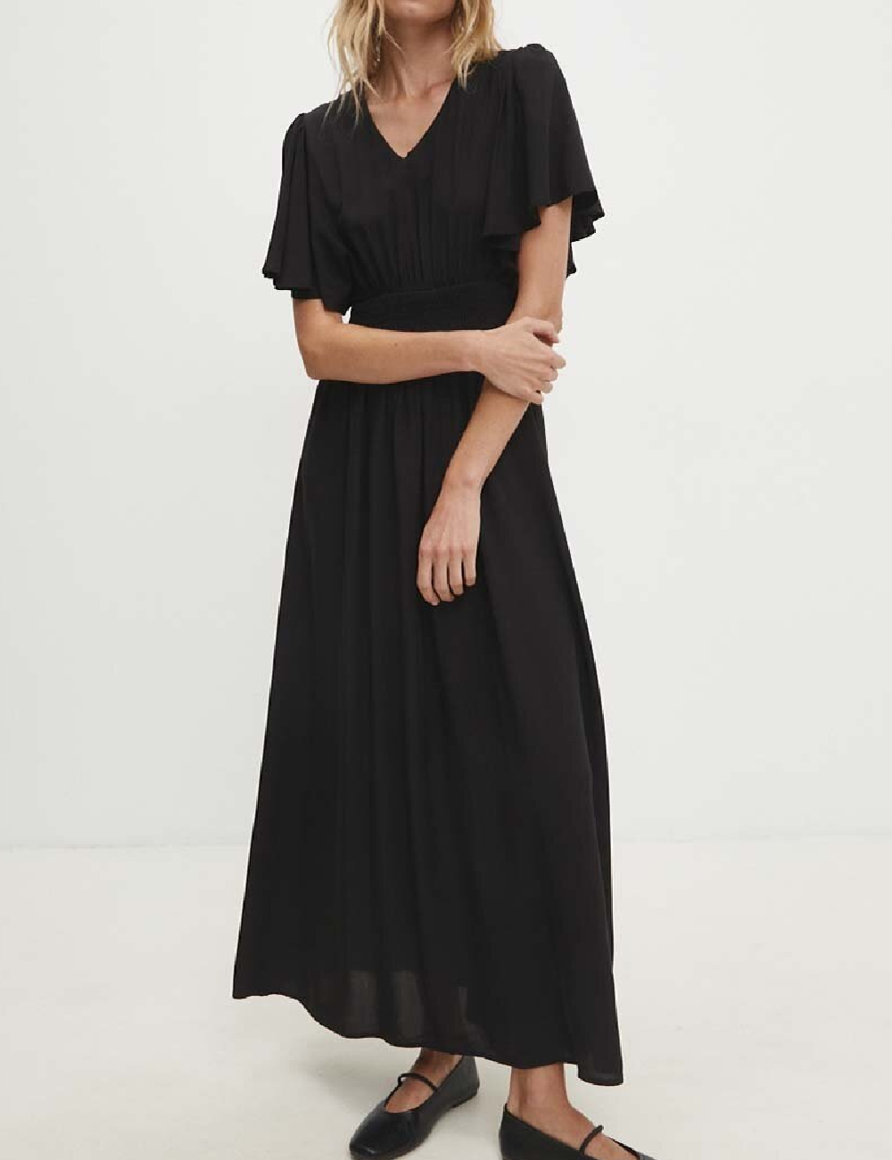 Rochie lunga Answear LAB, negru