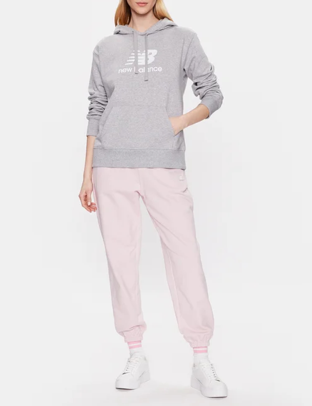 Hanorac New Balance, gri