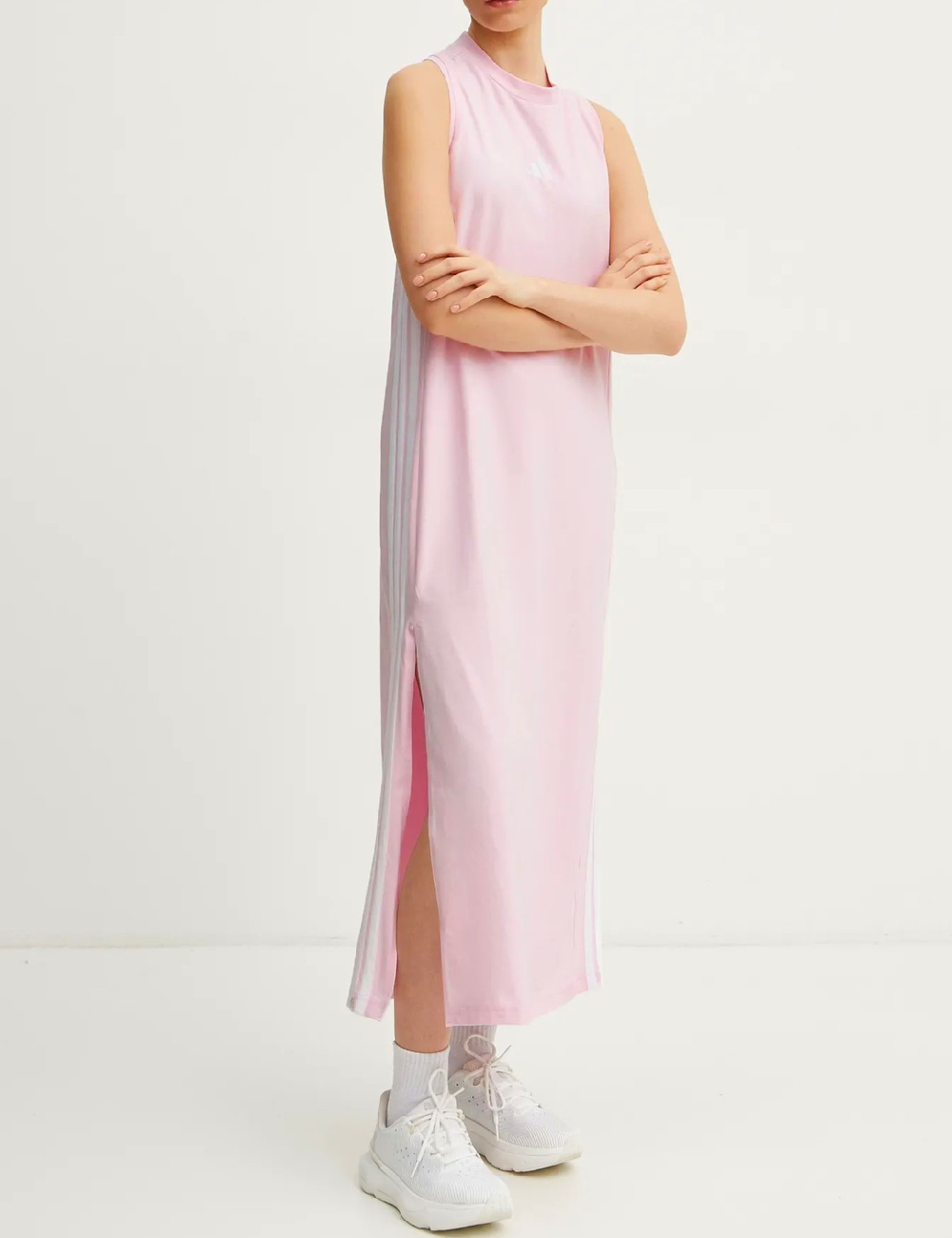 Rochie medie Adidas, roz