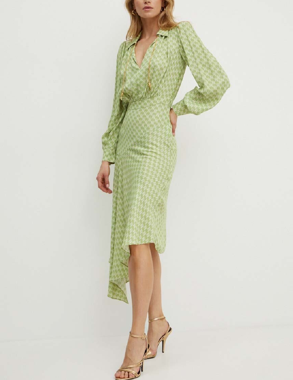 Rochie medie Elisabetta Franchi, verde