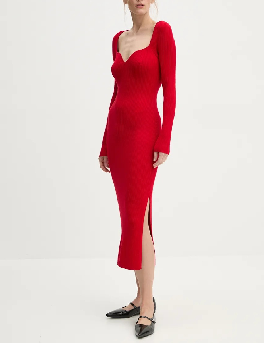 Rochie lunga From Future, rosu