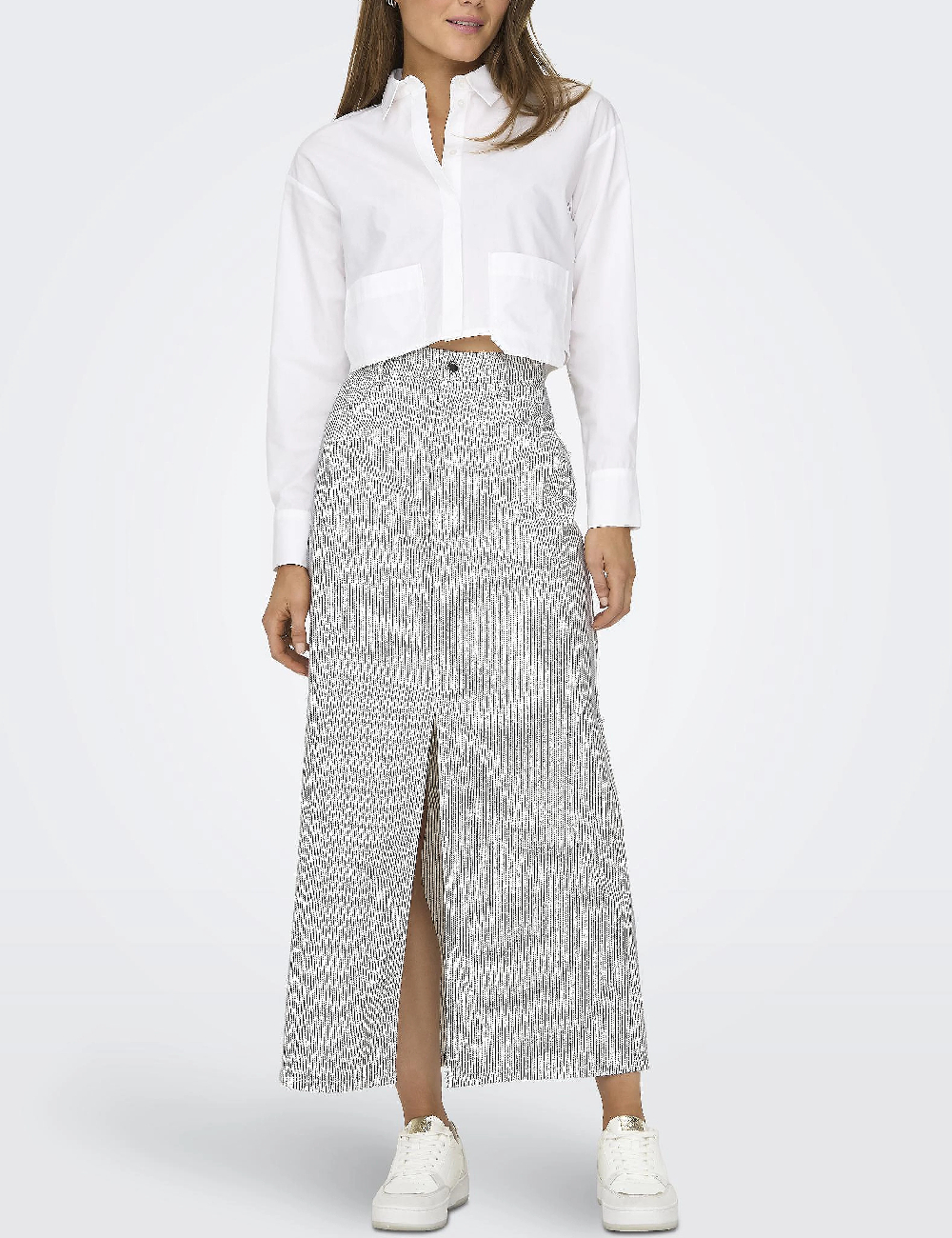 Fusta Only, alb/negru