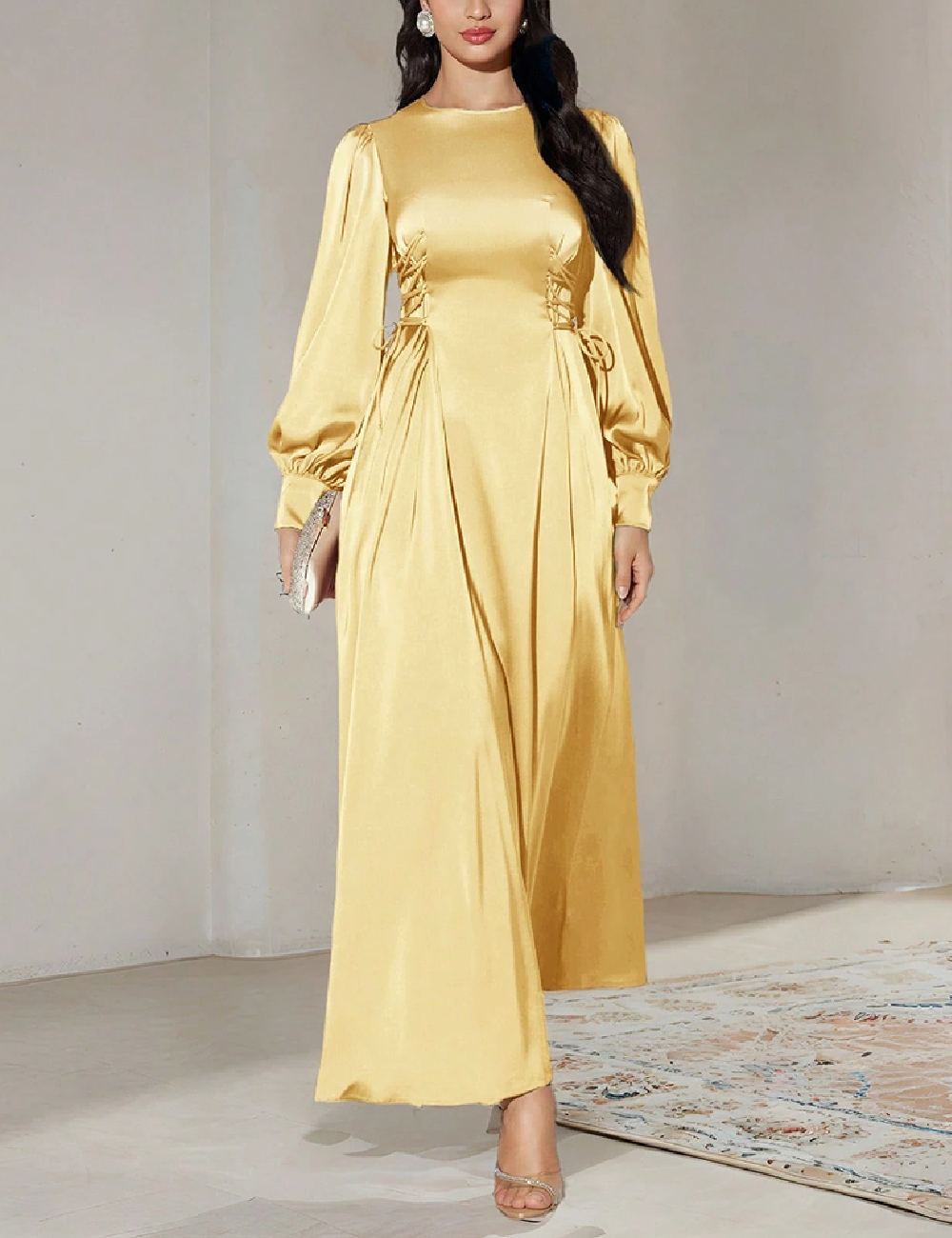 Rochie lunga SHEIN, galben