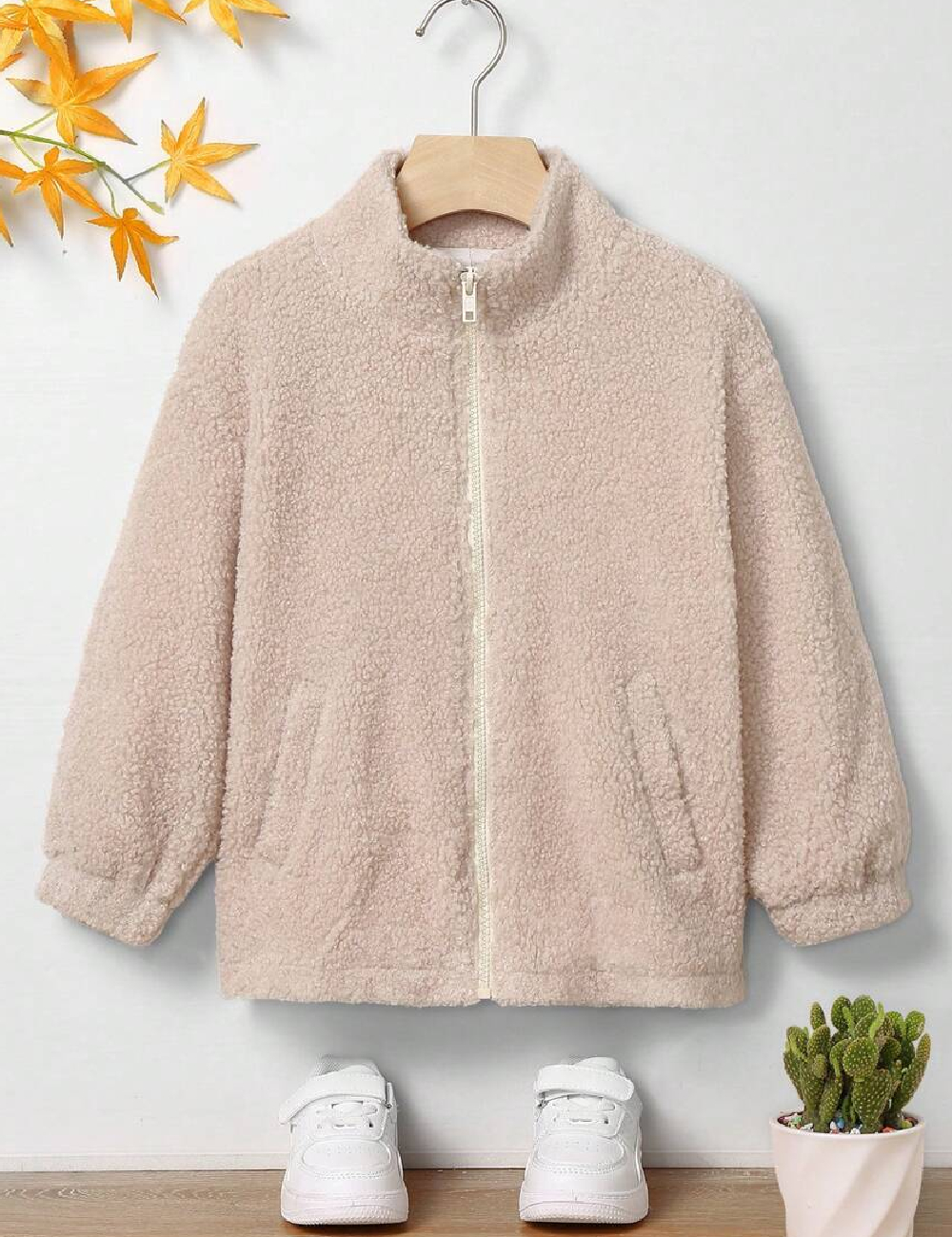 Jacheta Shein Kids, crem