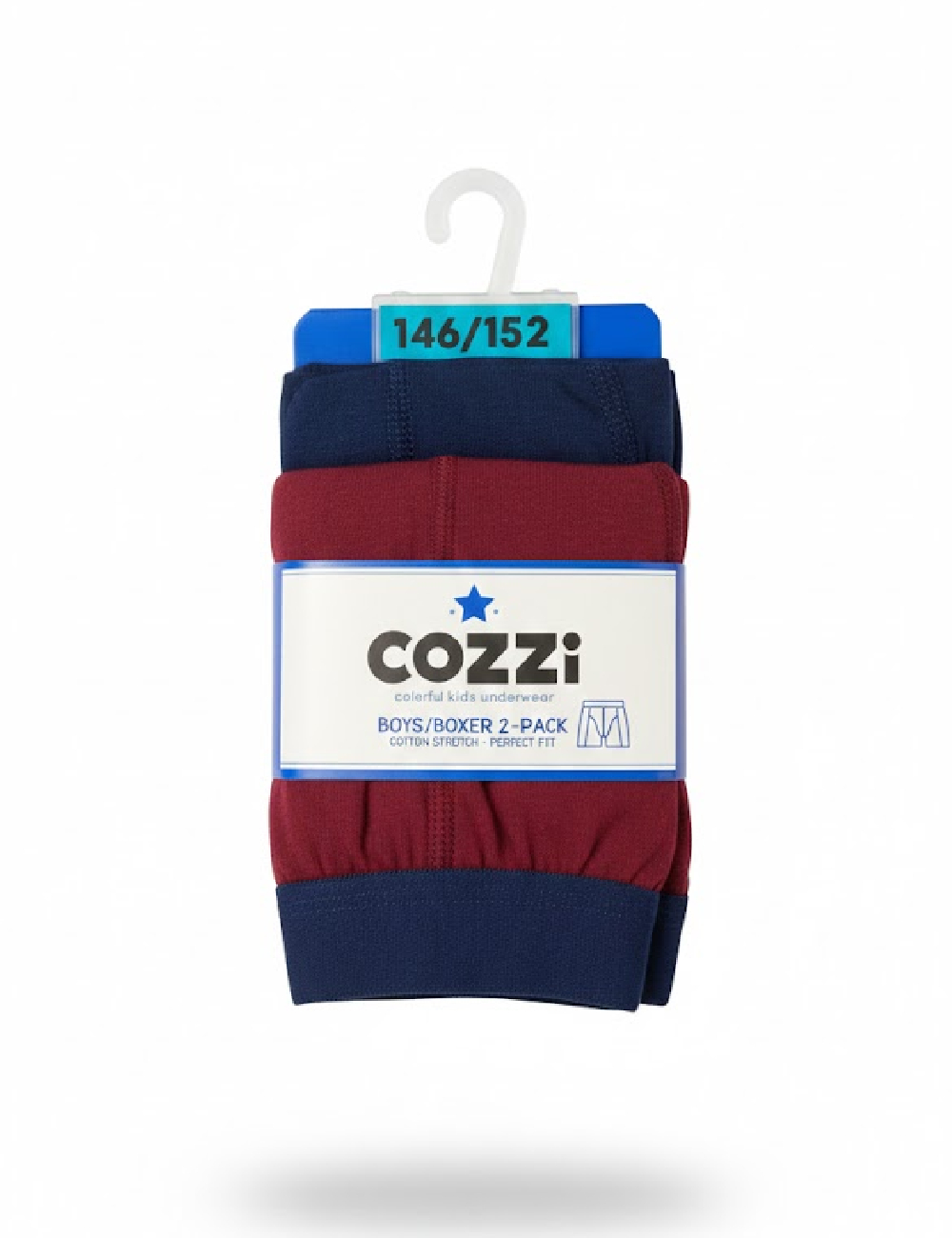 Set Boxeri 2 perechi Cozzi, mix culori