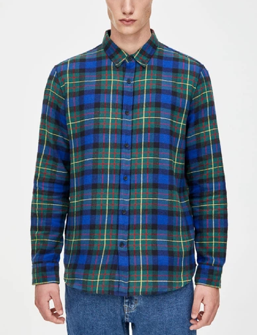 Camasa Pull&Bear, mix culori