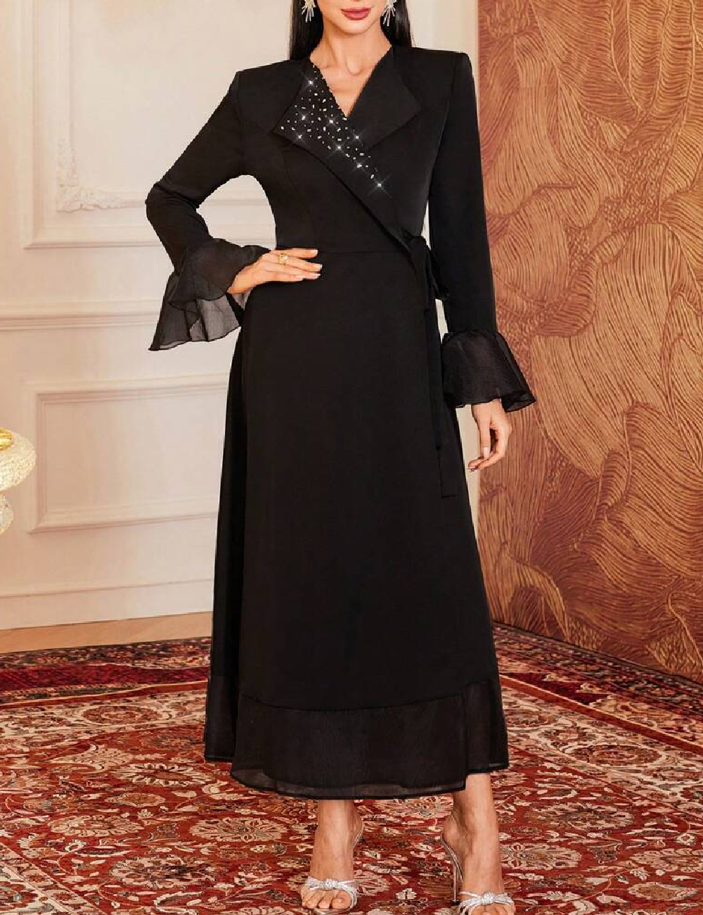 Rochie lunga SHEIN, negru