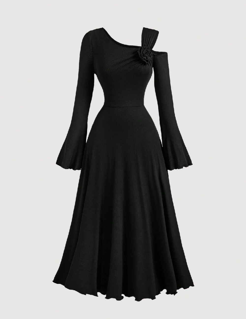 Rochie medie SHEIN, negru