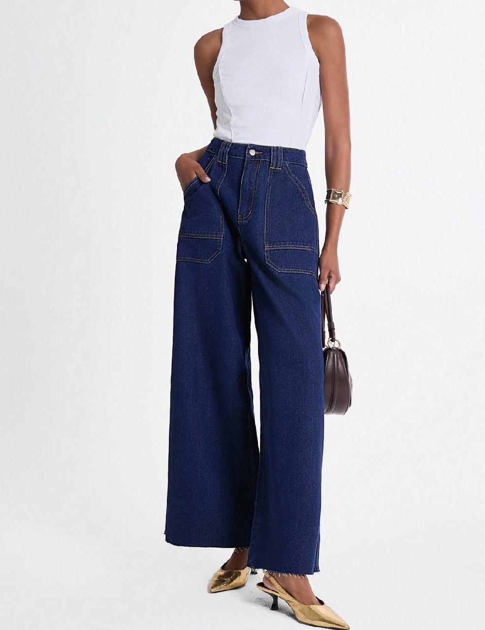 Blugi SHEIN, albastru