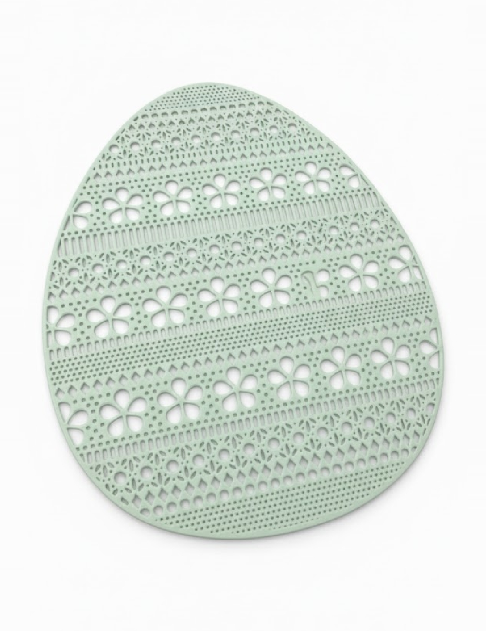 Suport farfurie tip Ou de Paște Cool Creation, turcoaz