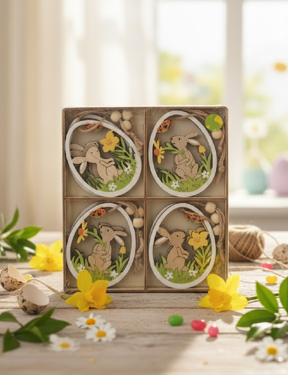 Decoratiune de Paste Home Accents, mix culori