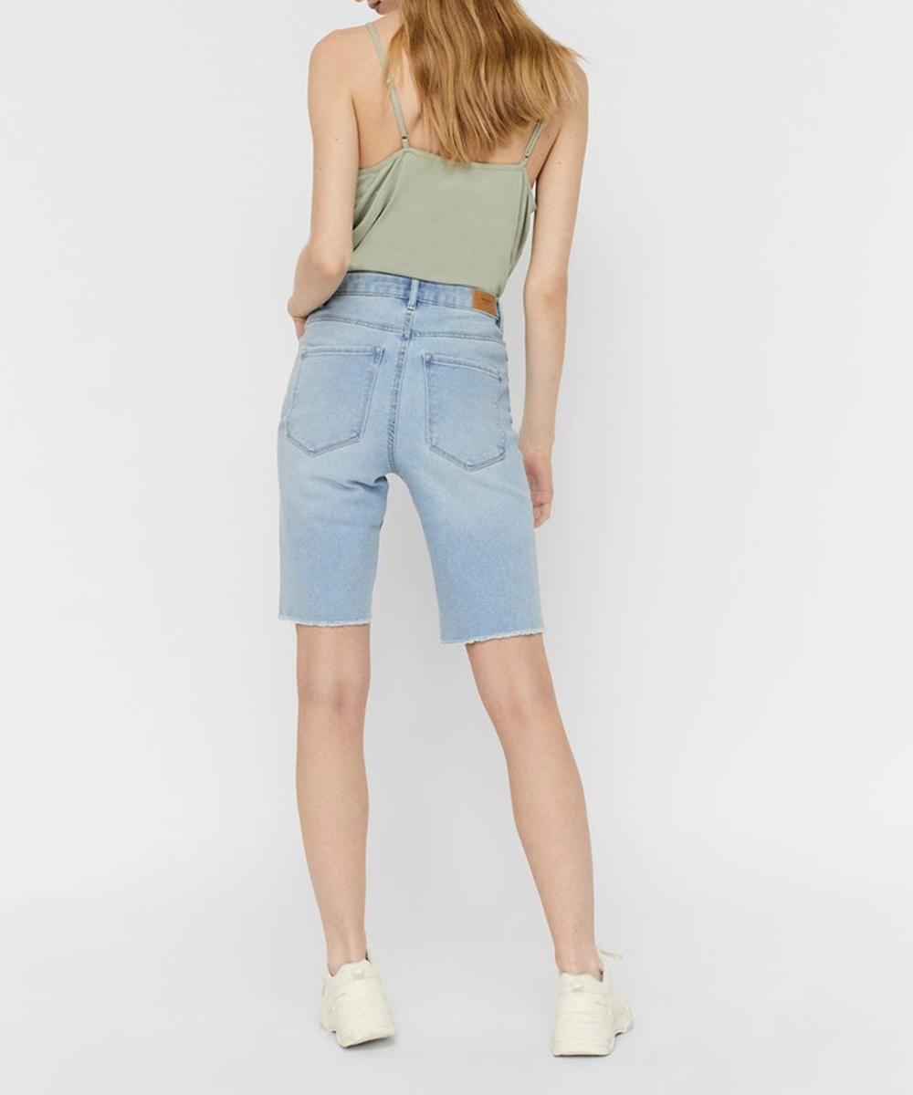 Pantaloni scurti Vero Moda, albastru denim, S - 1 | YEO