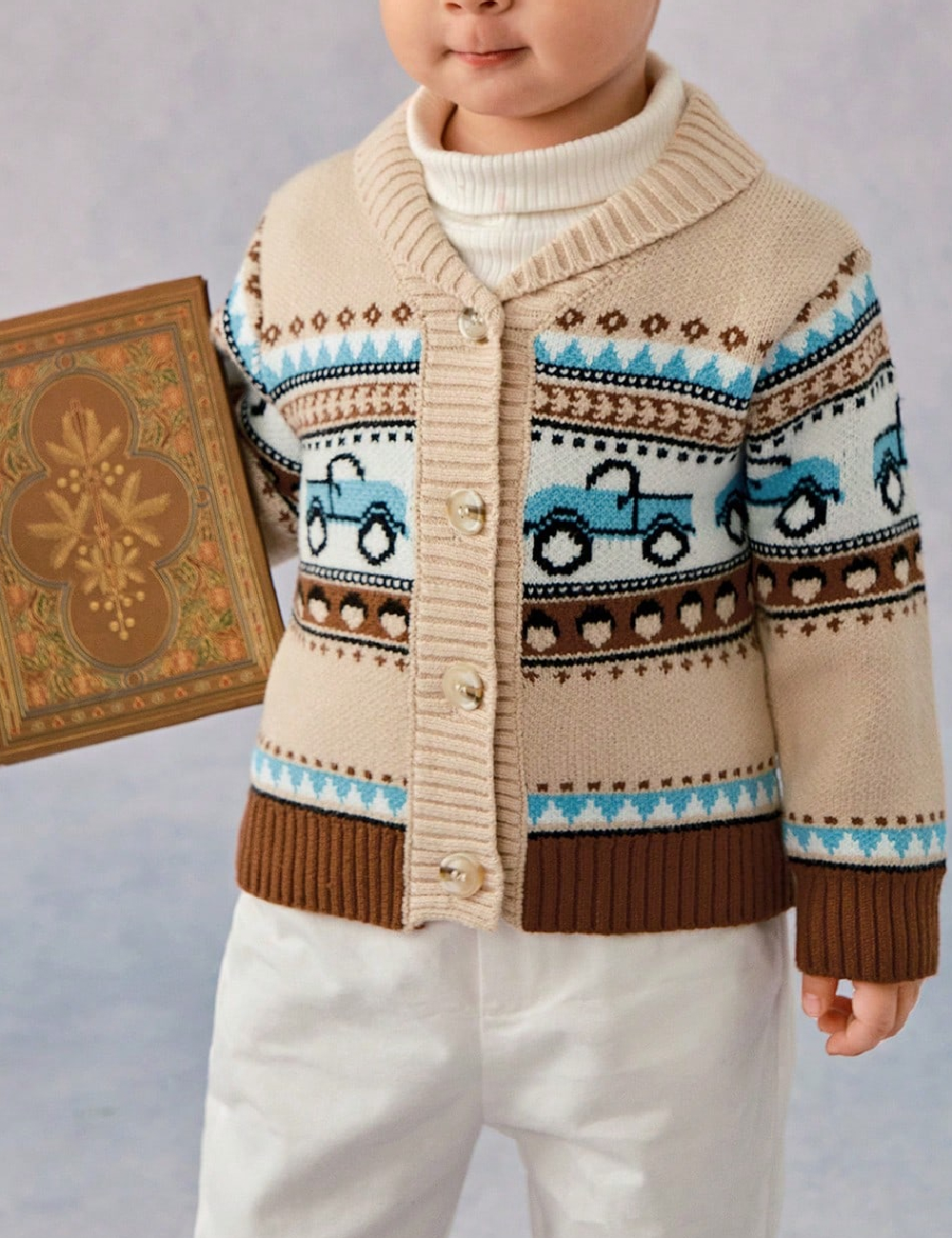 Cardigan Shein Kids, mix culori