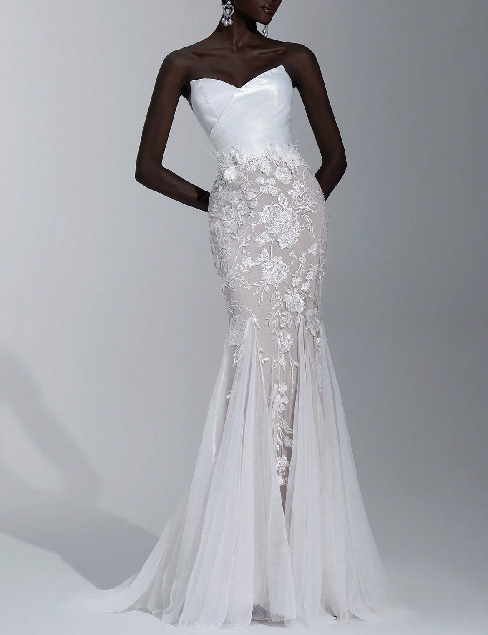 Rochie lunga SHEIN, alb