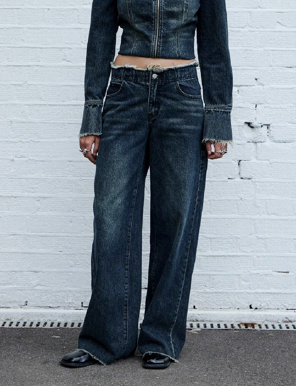 Blugi SHEIN, bleumarin