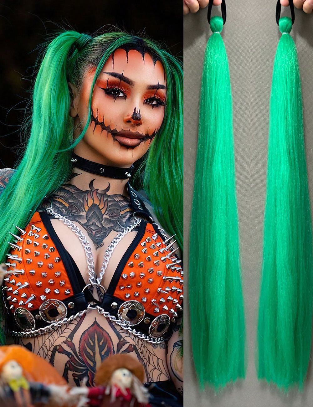 Extensie de par SHEIN, verde