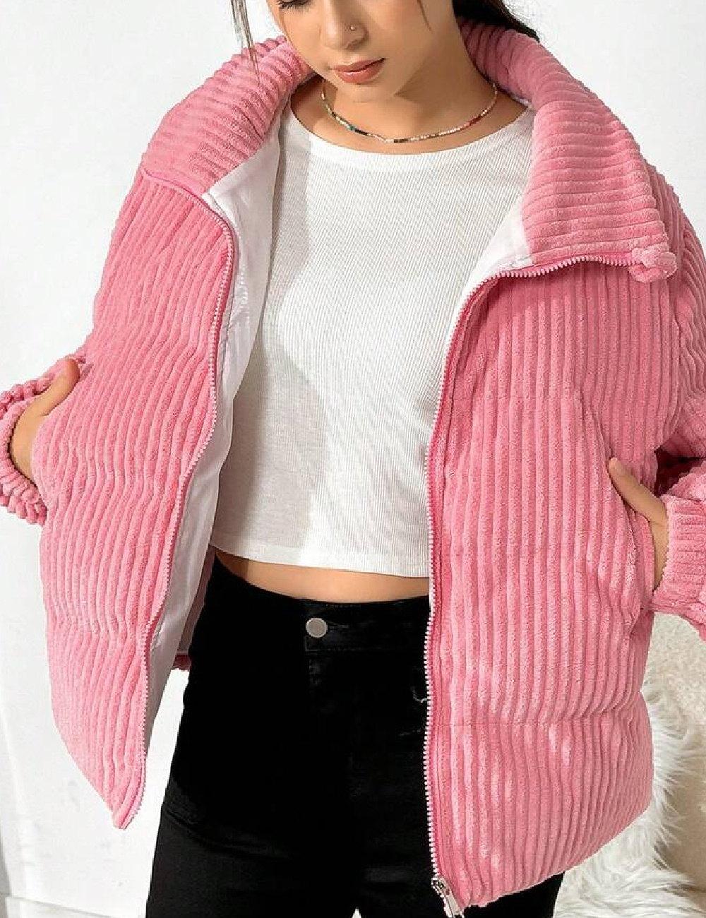 Geaca Shein Kids, roz