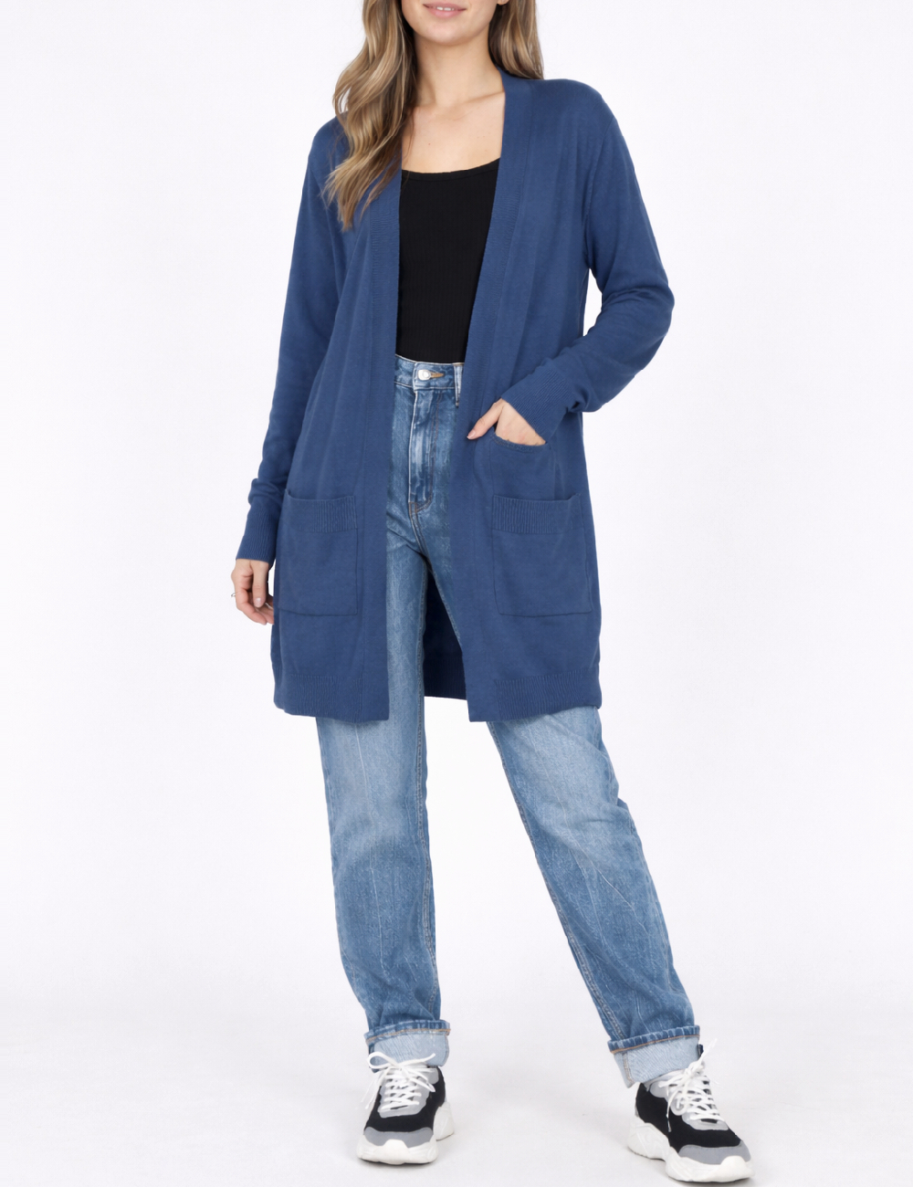 Cardigan C&A, albastru