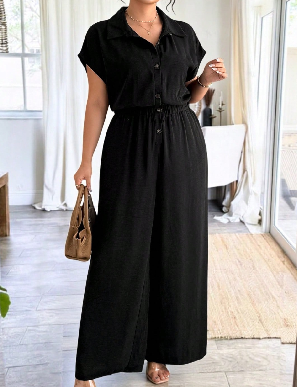 Salopeta SHEIN CURVE, negru