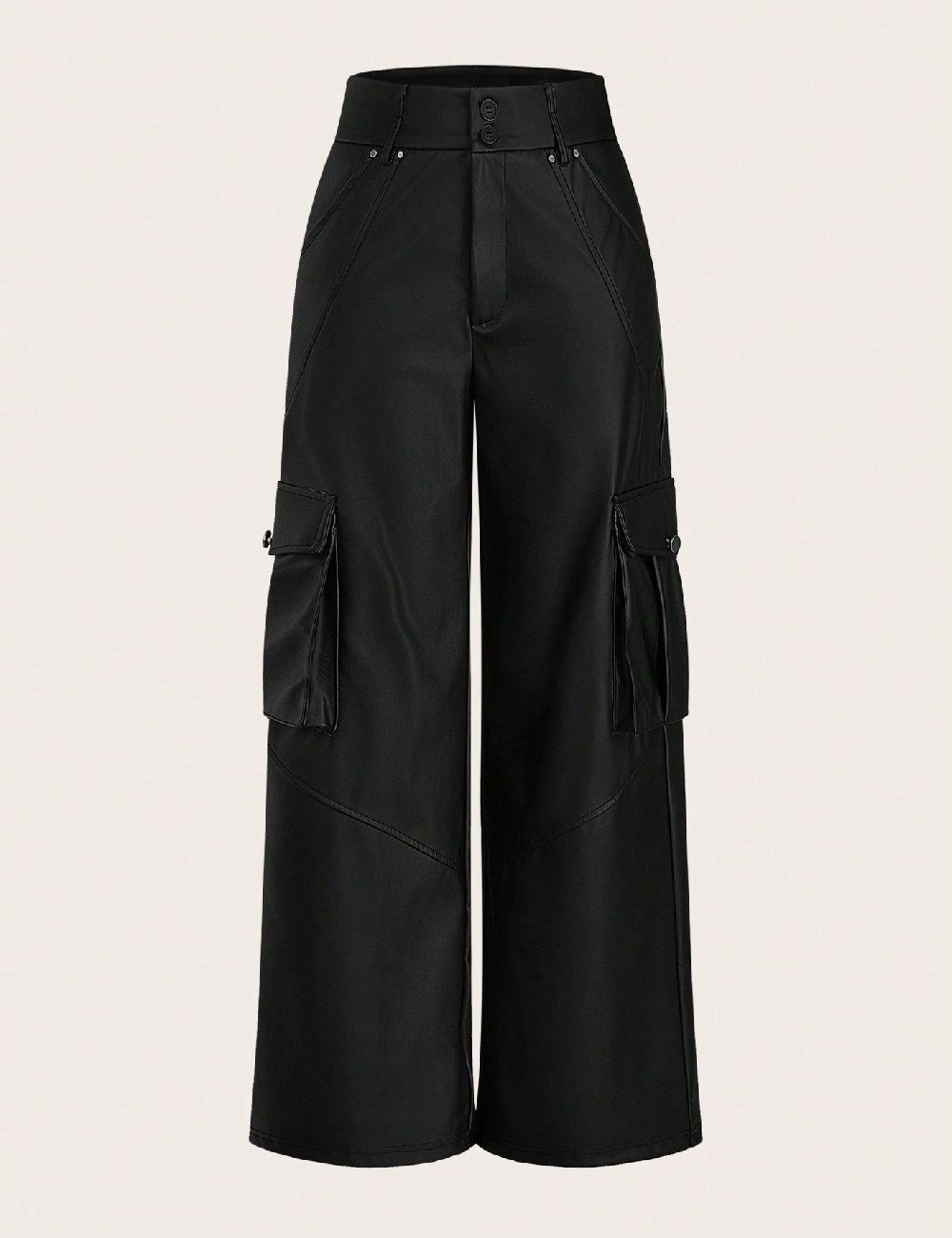 Pantaloni SHEIN, negru