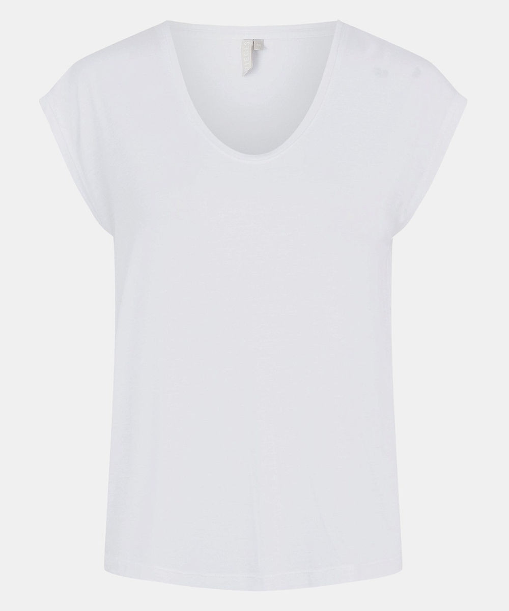 Tricou Pieces, alb, M - 1 | YEO