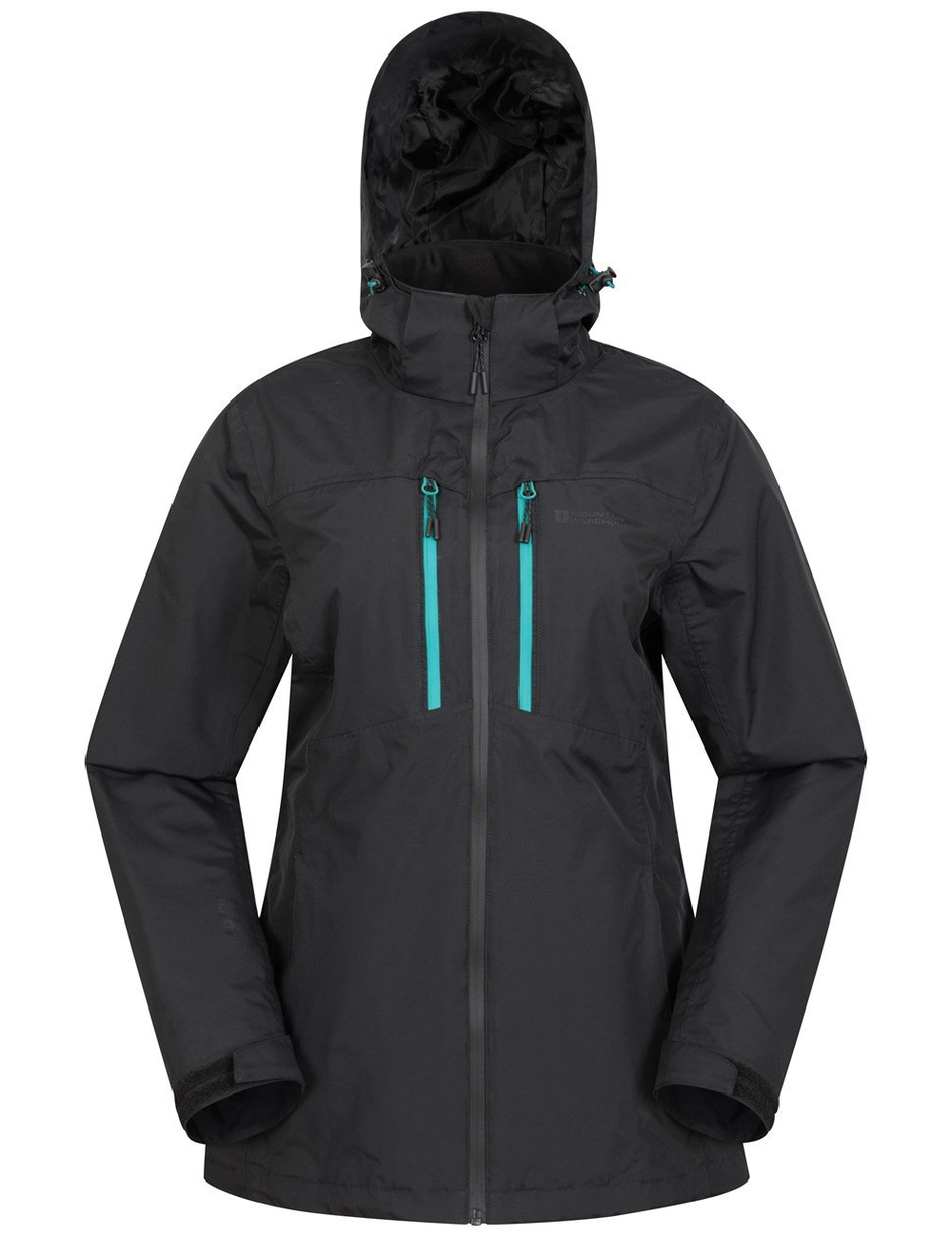 Jacheta impermeabila Mountain Warehouse, negru