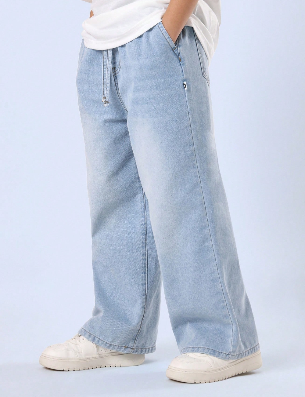 Blugi Shein Kids, albastru