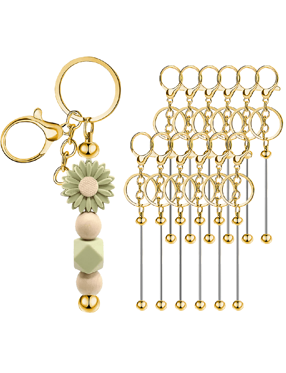 Set creatie brelocuri SHEIN, auriu