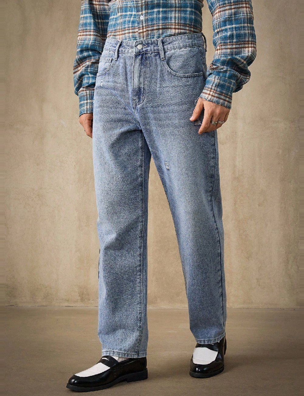 Blugi SHEIN, albastru