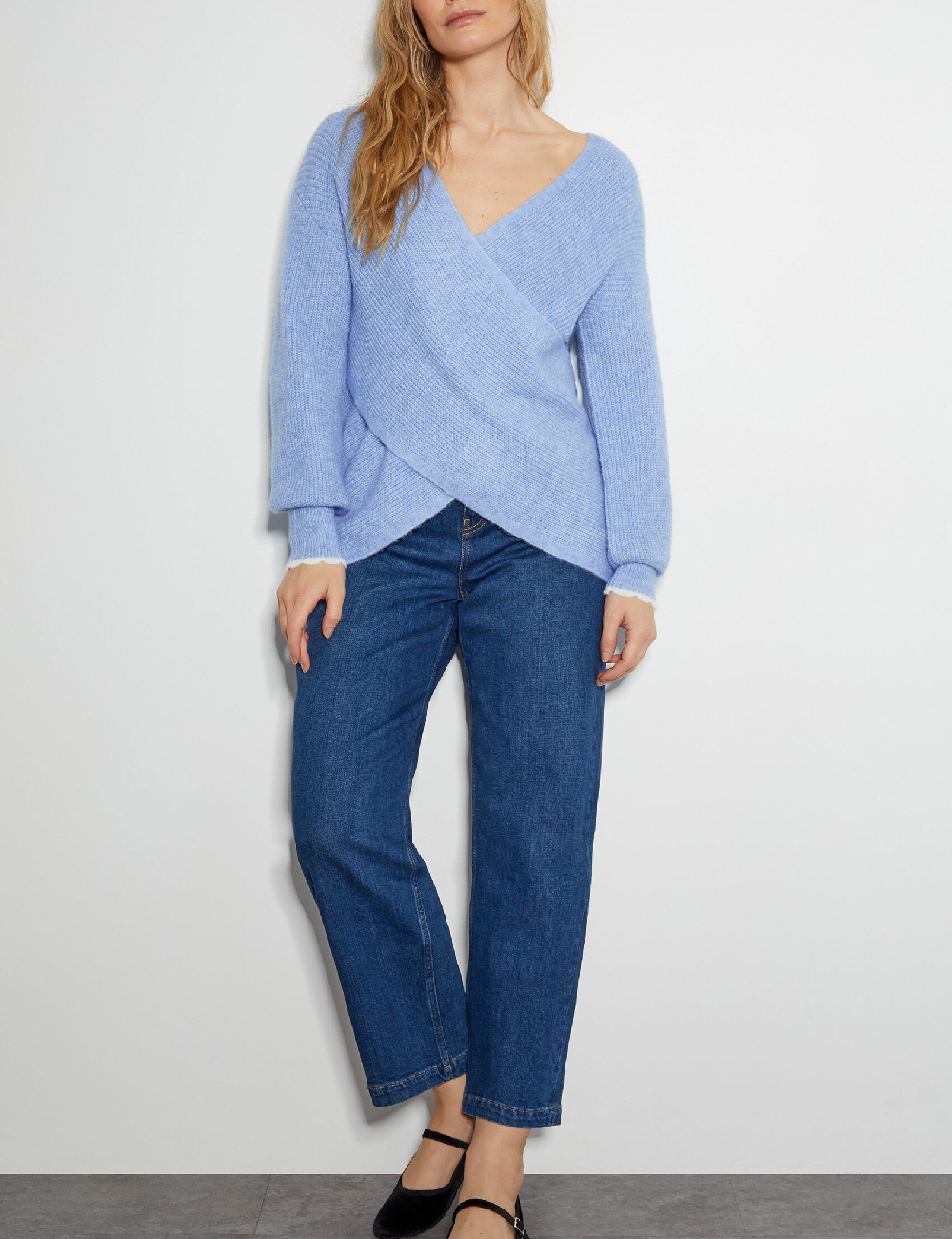 Bluza Monsoon, albastru