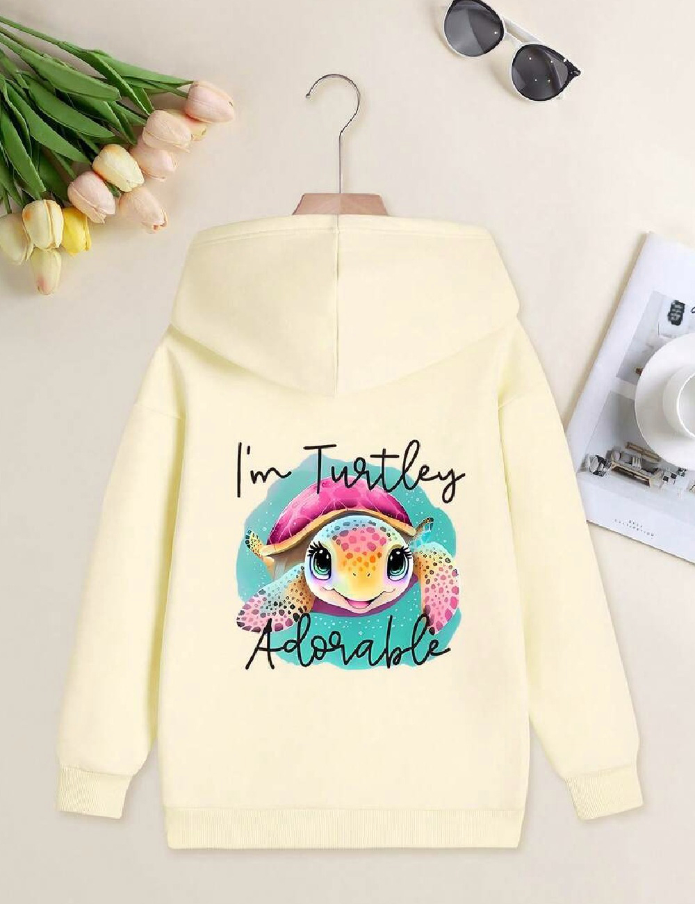 Hanorac Shein Kids, galben